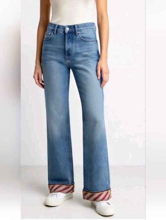 American Eagle Outfitters Denim - Vintage American Eagle Festival Cottagecore Blue Jeans Boho 90s Y2k Hippie 2